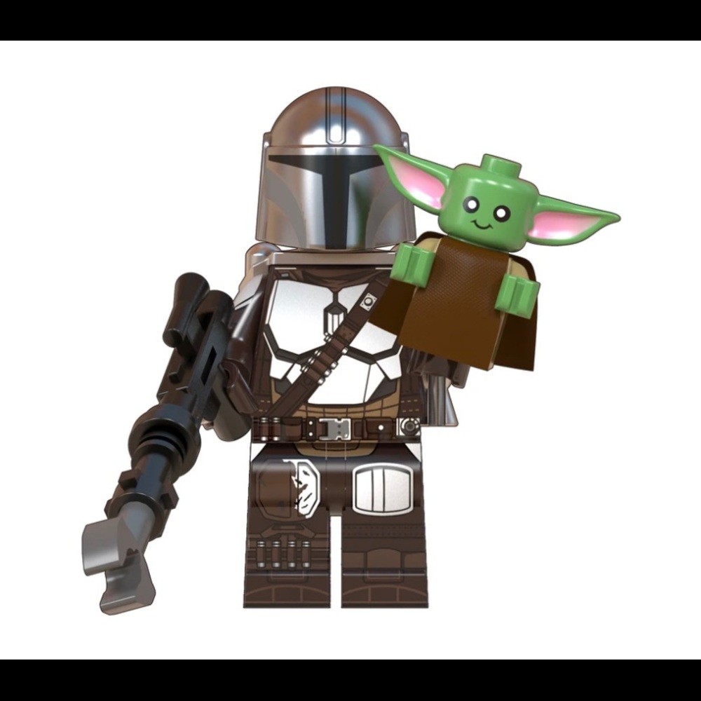 COPY - Mandalorian and the child mini figures